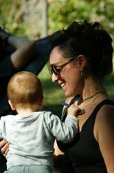Elsa Puiseux et son fils Jean Puiseux.JPG