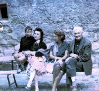 Annie Mazard _Madeleine BALAZARDet son pere Charles AUSSILLOUX