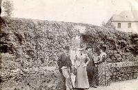 Adrien DIEUZEIDE et Martial CAZE - beaux freres par leurs femmes Marie et josephine ABADIE