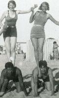 Paulette TISSEYRE et Madeleine AUSSILLOUX