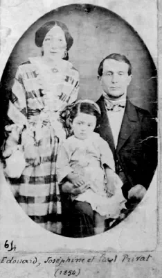 1854-Privat Edouard&Josephine&Paul