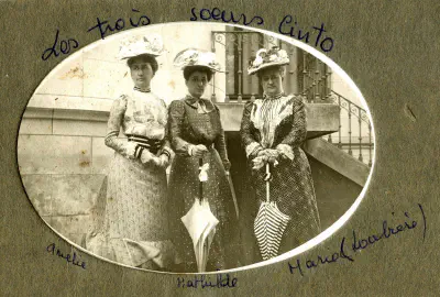 19XX-Amelie ( CHEDOR ) Mathilde ( MAXWELL )Marie ( LOUBIÈRE )